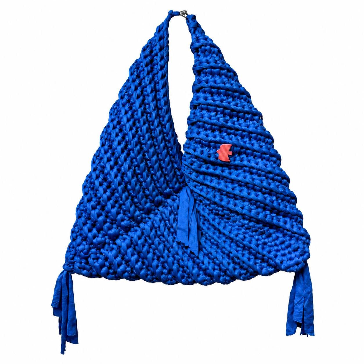 The Coral (Blue) - Brun Studio Handmade Crochet Bag